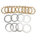 Juego de embrague de acero y discos de fricción adecuados para Yamaha R6 YZF600 TRX850 FZR1000 Generic