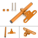 Telefon Navigation Mount GPS Extension Mount 22mm Motorcykel Motorcykel Sølv Generisk