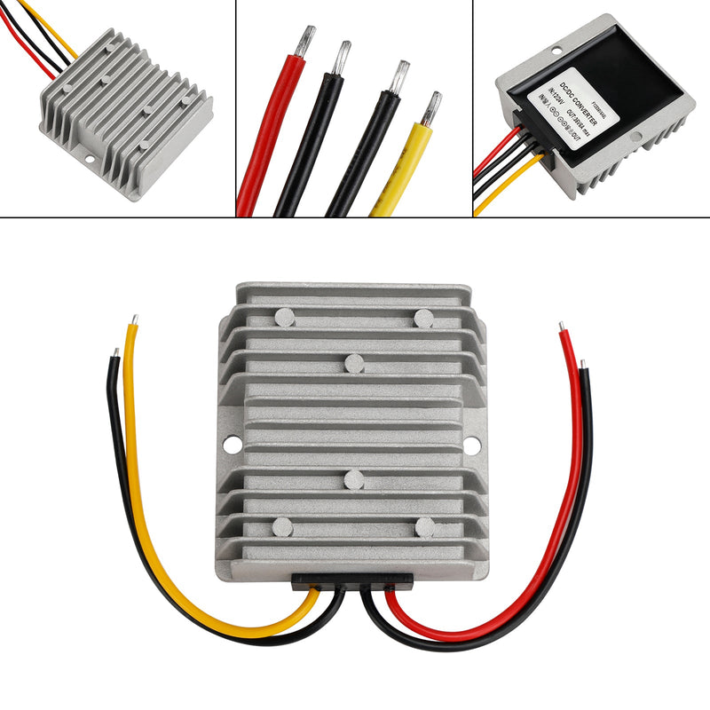 DC-DC 12/24V-36V 6A 216W Step Up Car Power Supply Converter Regulator Vattentät