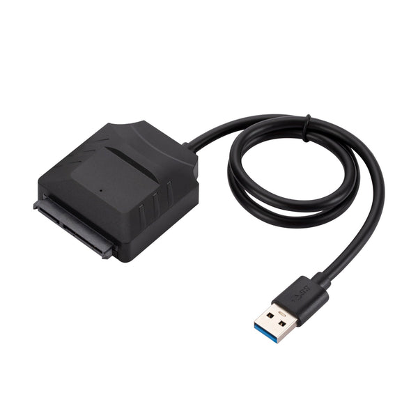 USB3.0 - SATA-kiintolevyn muunnoksen kaapeli tukee 2,5/3,5 tuuman HDD SSD plug and play -liitäntää