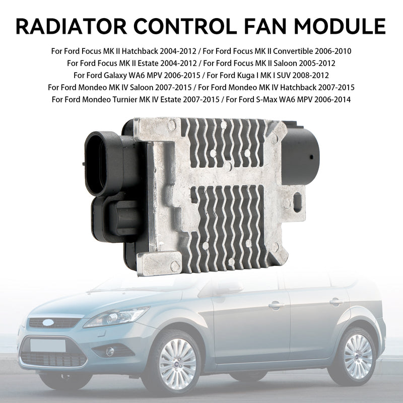 Módulo de ventilador de control del radiador 1477218 adecuado para Ford Focus MK II/IV 6W1Z8B658AC