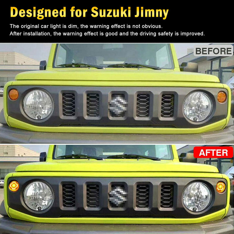 Suzuki Jimny JB64 JB74 2019-2021 Klart par forblinklys