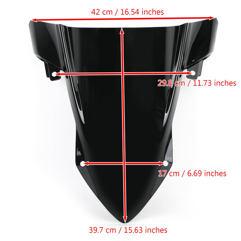 ABS plast motorsykkel frontrute for BMW S1000RR 2019-2020 Generisk