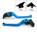 Lange Bremskupplungshebel für Honda CBR600RR 03-06 CBR954RR 02-03 Schwarz Generic