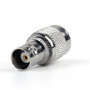 Adaptador de 10 peças BNC fêmea para TNC macho conector RF reto F/M