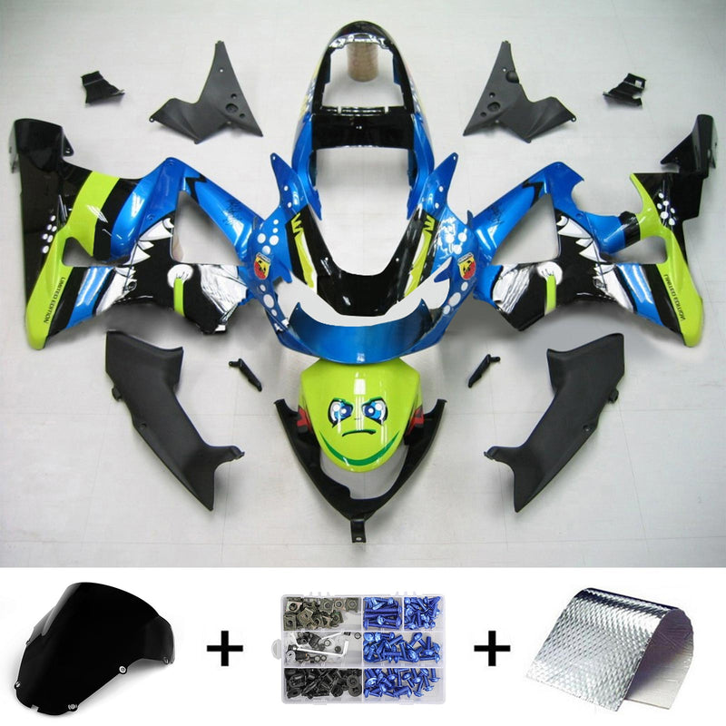 Honda CBR929RR 2000-2001 Verkleidungsset Karosserie Kunststoff ABS