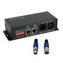 Controlador LED RGB decodificador 3x8A con pantalla digital 3 canales DMX512-3CH