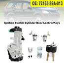 Honda Odyssey 3.5L 2003-2004 sytytyskytkin sylinterin oven lukko 72185-S9A-013 avaimella