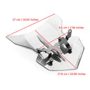 Ochrana větru čelního skla motocyklu pro Yamaha MT-03 2020 Generic