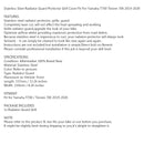 Ochranná mřížka chladiče vhodná pro Yamaha XTZ700 Tenere 700 2019-2020 Generic