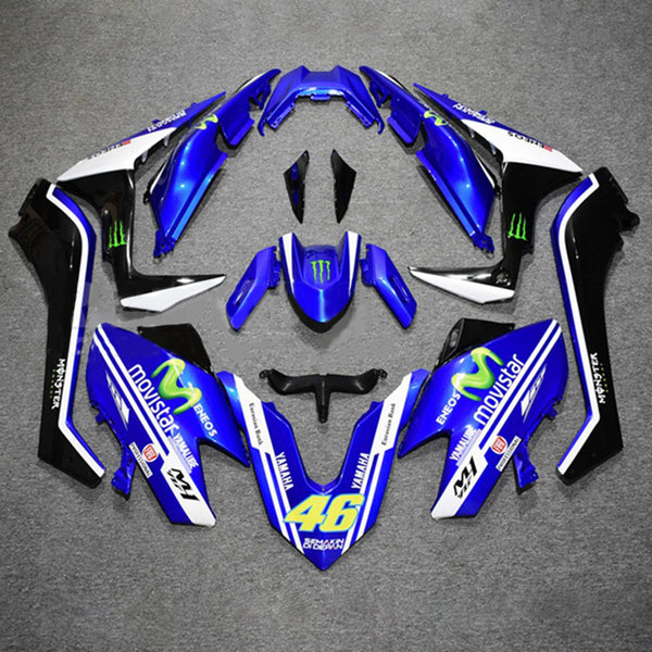 Amotopart Fairing Kit för Yamaha T-Max TMAX530 2017-2018 Kaross ABS