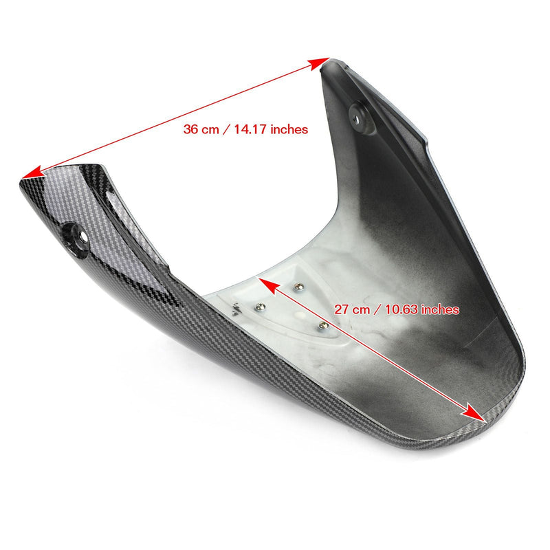 Carenado de cubierta de asiento trasero de motocicleta para DUCATI 796 795 M1100 696 todos los años Rojo