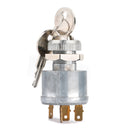 EZGO bilnyckelbrytare - 4-stift med fabriksbelysning 81+ gas och elektrisk 33639G01