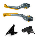 Justerbar utdragbar bromskopplingsspak för Trident 2022 Bobber 17-19 Tiger 800 Generic