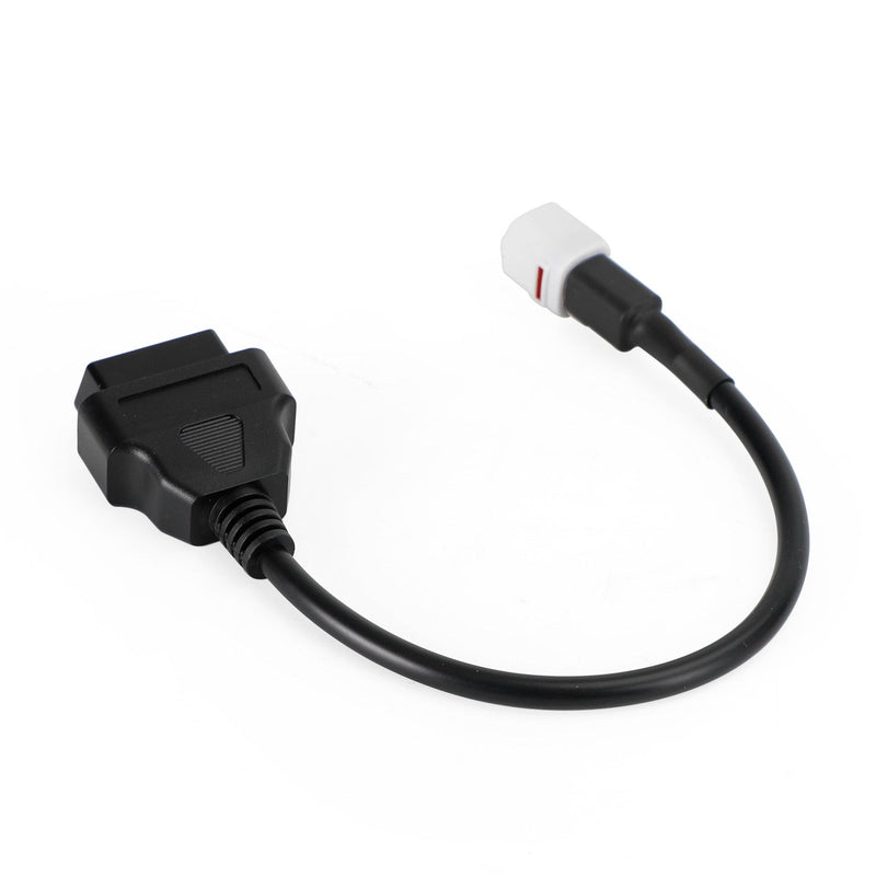 Conector adaptador de diagnóstico de cable de 4 pines a OBD2 adecuado para Yamaha R1 R6 MT09