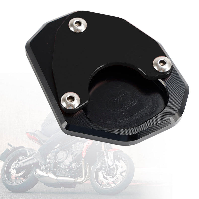 Almofada de placa ampliada para suporte de motocicleta Trident 660 2021