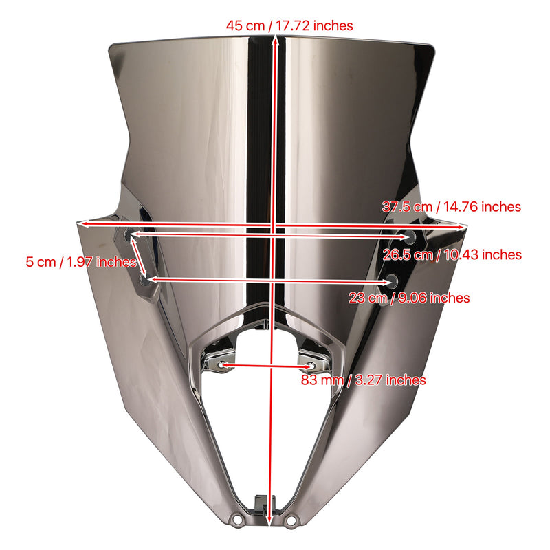 2020-2022 Kawasaki NINJA 650 ER6F tuulilasi tuulilasi