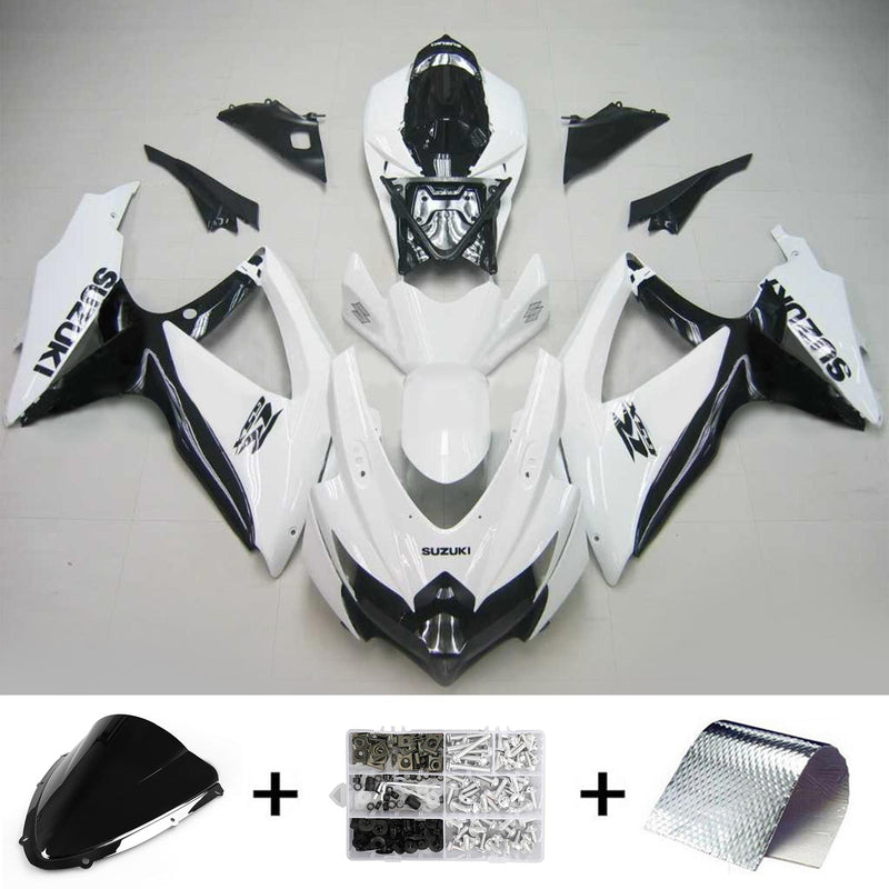 Suzuki GSXR 600/750 2008-2010 Zestaw owiewek nadwozie plastik ABS K8