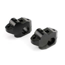 DE NOIR + CNC para GUIDON Yamaha Moto PONTET H26MM NOIVA MOTO Ø22MM NUEF Honda Genérico