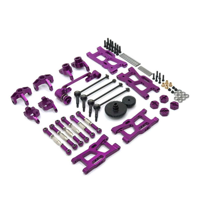 Metall 1/12 1/14 RC-Autoteile Kits für Wltoys 144001 144002 124016 124017 124018