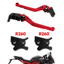 Alavanca de freio de embreagem de motocicleta longa adequada para VESPA GTS 300 Super Generic