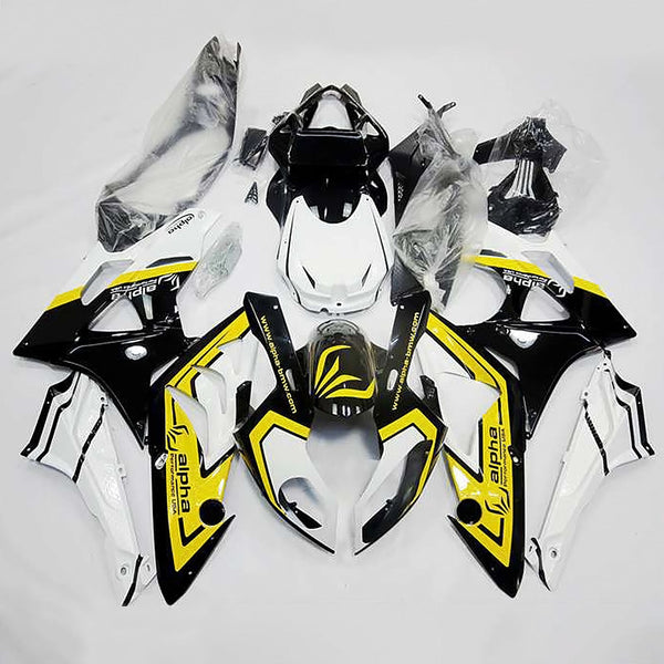 Kit de acabamento de injeção de plástico ABS adequado para BMW S1000RR 2009-2014 Genérico