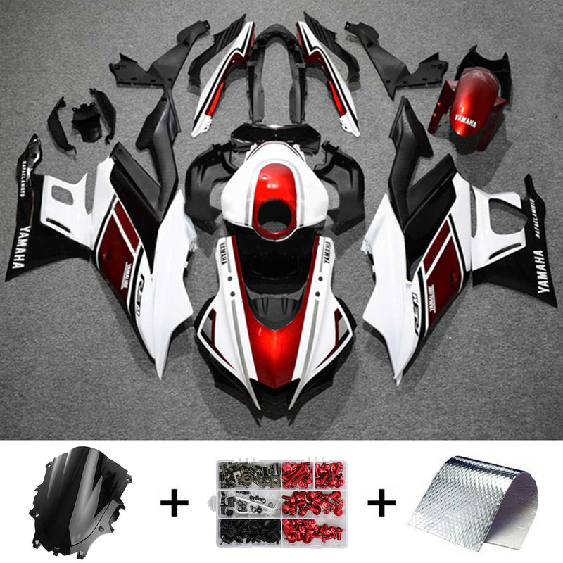 Amotopart Yamaha YZF-R3 R25 2022-2023 Juego de Carenado Cuerpo Plástico ABS