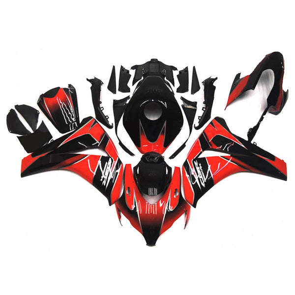 Amotopart Honda CBR1000RR 2008-2011 Juego de carenado Cuerpo Plástico ABS