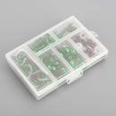 158x fester CROBS Bolt Kit motorsykkel sportssykkel frontrute grønn