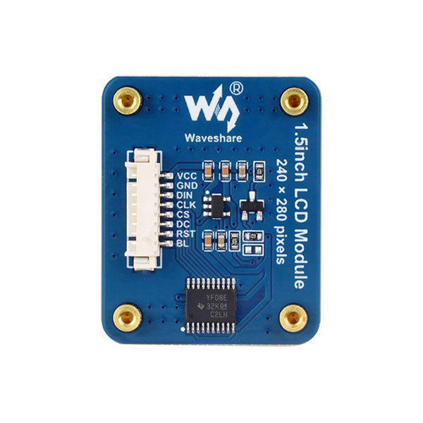 Tela IPS de 1,5 polegadas, interface SPI, tela arredondada, placa de expansão LCD NV3030B