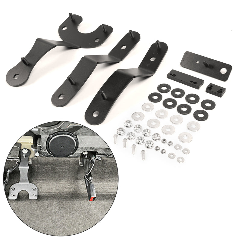 Schwarzes Einstellen der Rücksitzlehnen-Kit-Sets für Ford F150 2015-2023 Generic