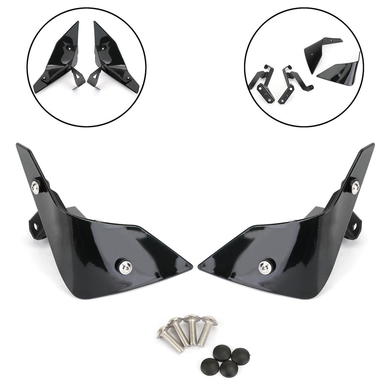 Top Side Wing Vindskjerm Vindavviser for Honda Crf1100L 20+ laget av plast rød generisk