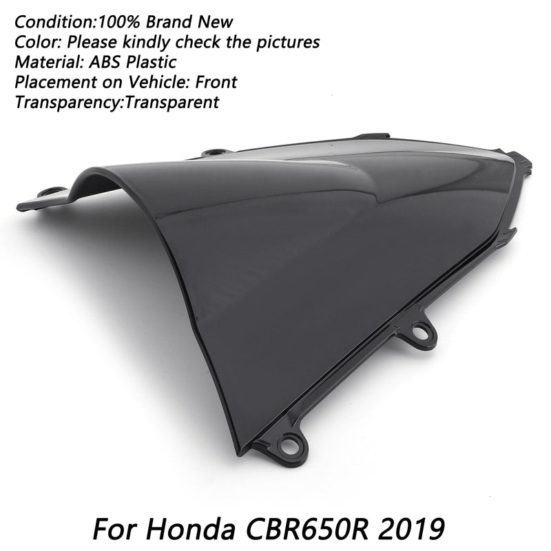 ABS-moottoripyörän tuulilasi Honda CBR650R 2019-2022