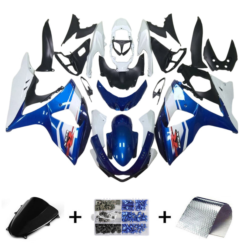 2009-2016 Suzuki GSXR 1000 K9 Injection Fairing Set Body Plastic ABS