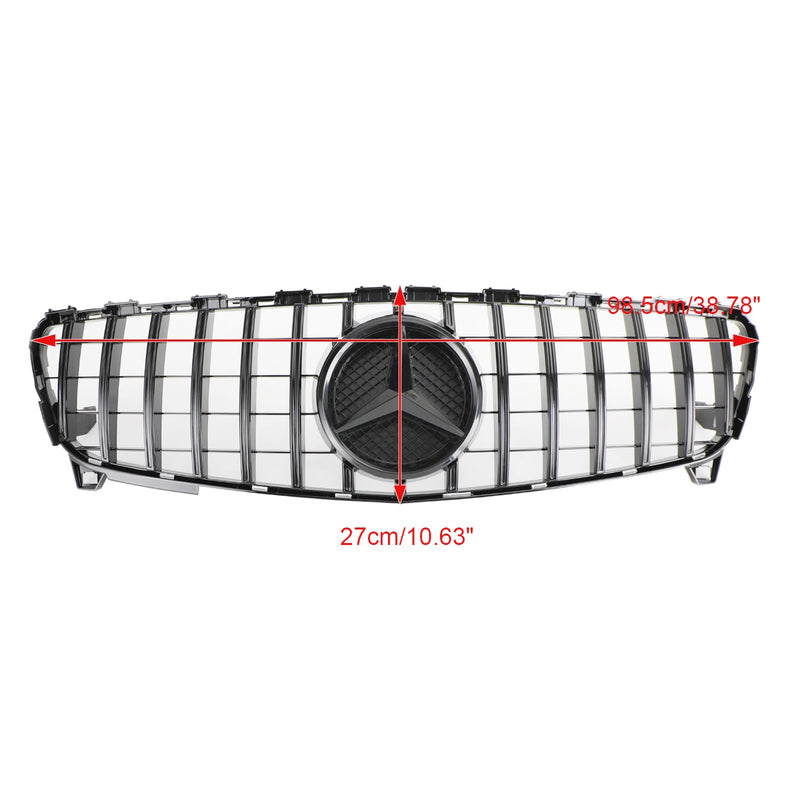 MERCEDES BENZ A-KLASSE W176 2016-2018 GTR Style Front Bumper Grill