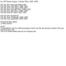 Arranque para Seadoo 800 GTX GSX XP SPX 95-02 782cc 278001301 278000576 278001038 Genérico