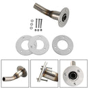 Auspuffauslass + Trägerplatte &amp; Befestigungen für Eberspacher für Webasto Heizung 24 mm