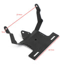 Nummerpladeholder rammebeslag egnet til Kawasaki Vulcan S / Cafe 2015-2020 Generisk