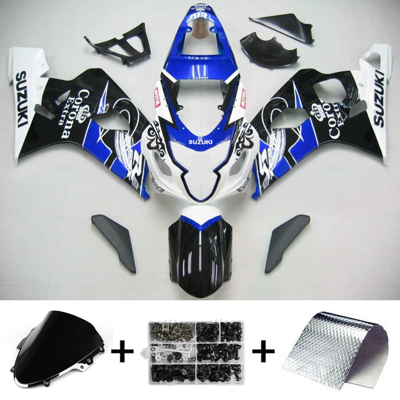 Suzuki GSXR 600/750 2004-2005 zestaw owiewek nadwozie plastik ABS