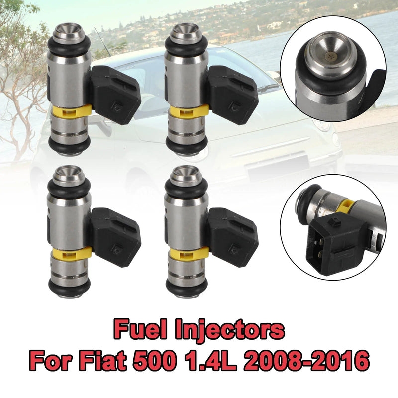 4 inyectores de combustible IWP160 aptos para Fiat Punto 500 Doblo Qubo aptos para Ford KA