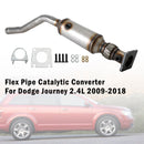 Conversor catalítico Dodge Journey 2.4L 2009-2018 flex pipe direto