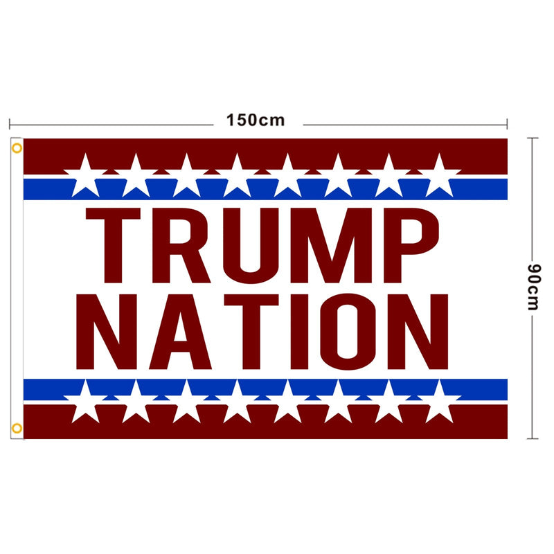 Präsident Donald Trump Nation 3 x 5 Ft Flagge Save America Again Gartenflagge