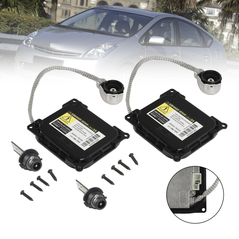 Xenon-Vorschaltgerät, HID-D4R-Glühbirnen-Set, Modul-Steuergerät 85967-51040 für Prius 2006–2009