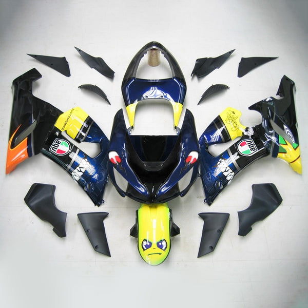 Kit de carenagem para Kawasaki ZX6R 636 2005-2006 Genérico