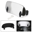 Motorsykkel Justerbar Clip On Windshield Extension Spoiler Vindavviser