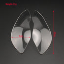 Capa protetora da lente do farol dianteiro se encaixa Kawasaki Zx-636R Zx-6R 09-18 Smoke Generic