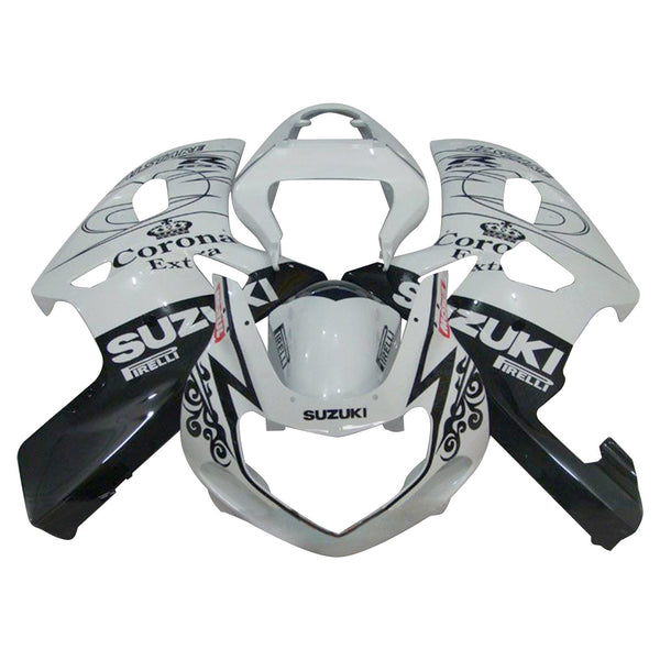 Amotopart Suzuki GSXR1000 2000-2002 K1 K2 Juego de carenado Cuerpo Plástico ABS