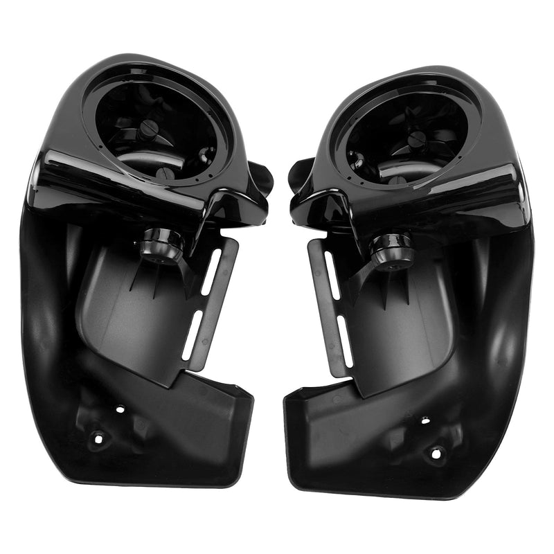 Harley Street Glide Touring 1983-2013 Coberturas de perna ventiladas inferiores 6,5" Caixas de alto-falante genéricas