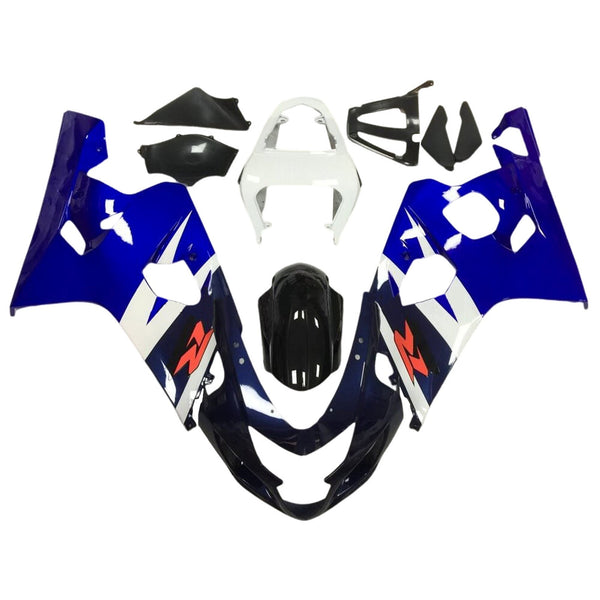 2004-2005 Suzuki GSXR 600/750 K4 Formsprutad kåpa Set Body Plast ABS