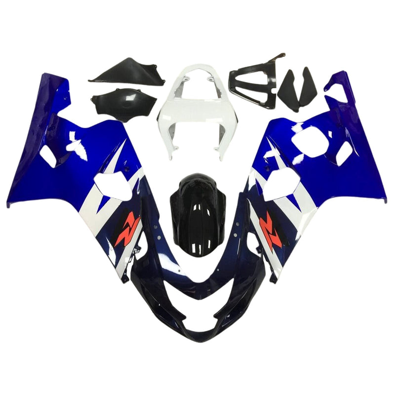 2004-2005 Suzuki GSXR 600/750 K4 sprøytestøpt kåpesett Body Plast ABS